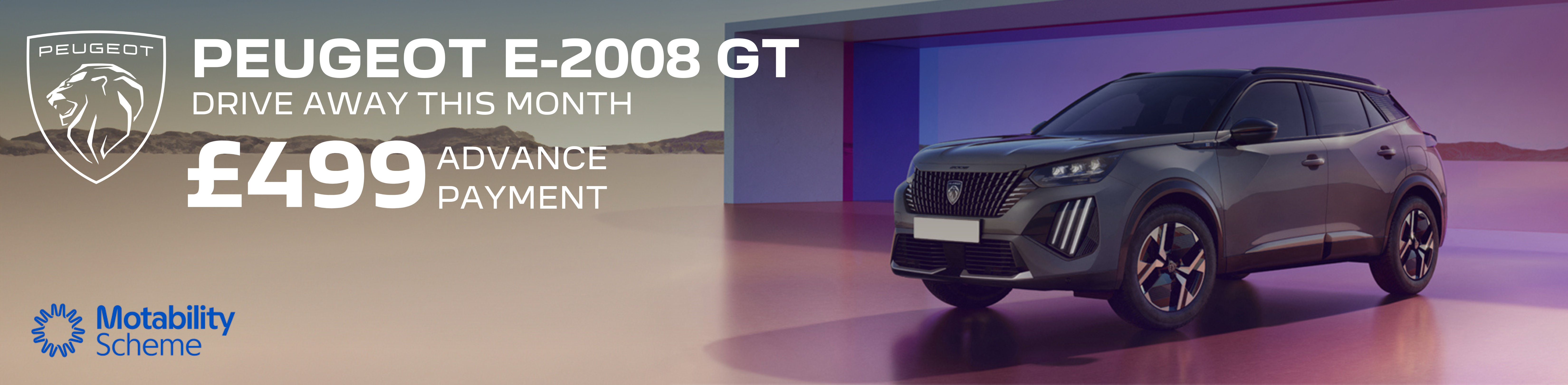 Peugeot 2008 SUV - Motability
